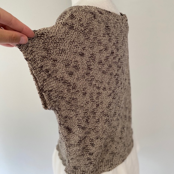 Anthropologie Moth Knit Boat Neck Peplum Sweater - Picture 5 of 9